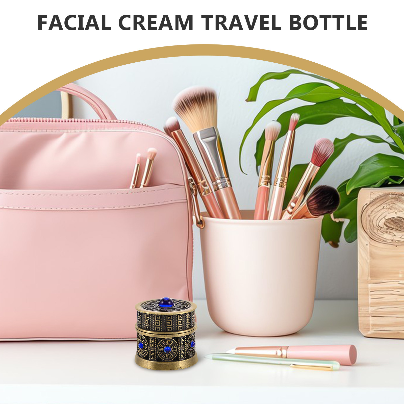 Sturdy Refillable Cream Jar Me - Luxury Skincare Jars recension och pris