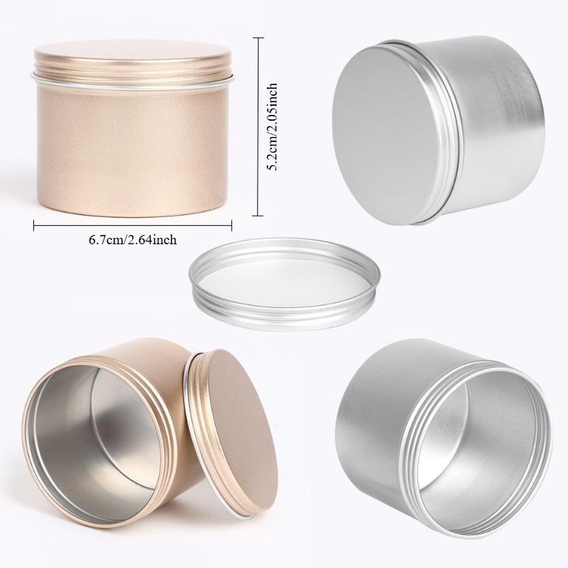 5Pcs Luxury Candle Jars with L - Luxury Skincare Jars recension och pris