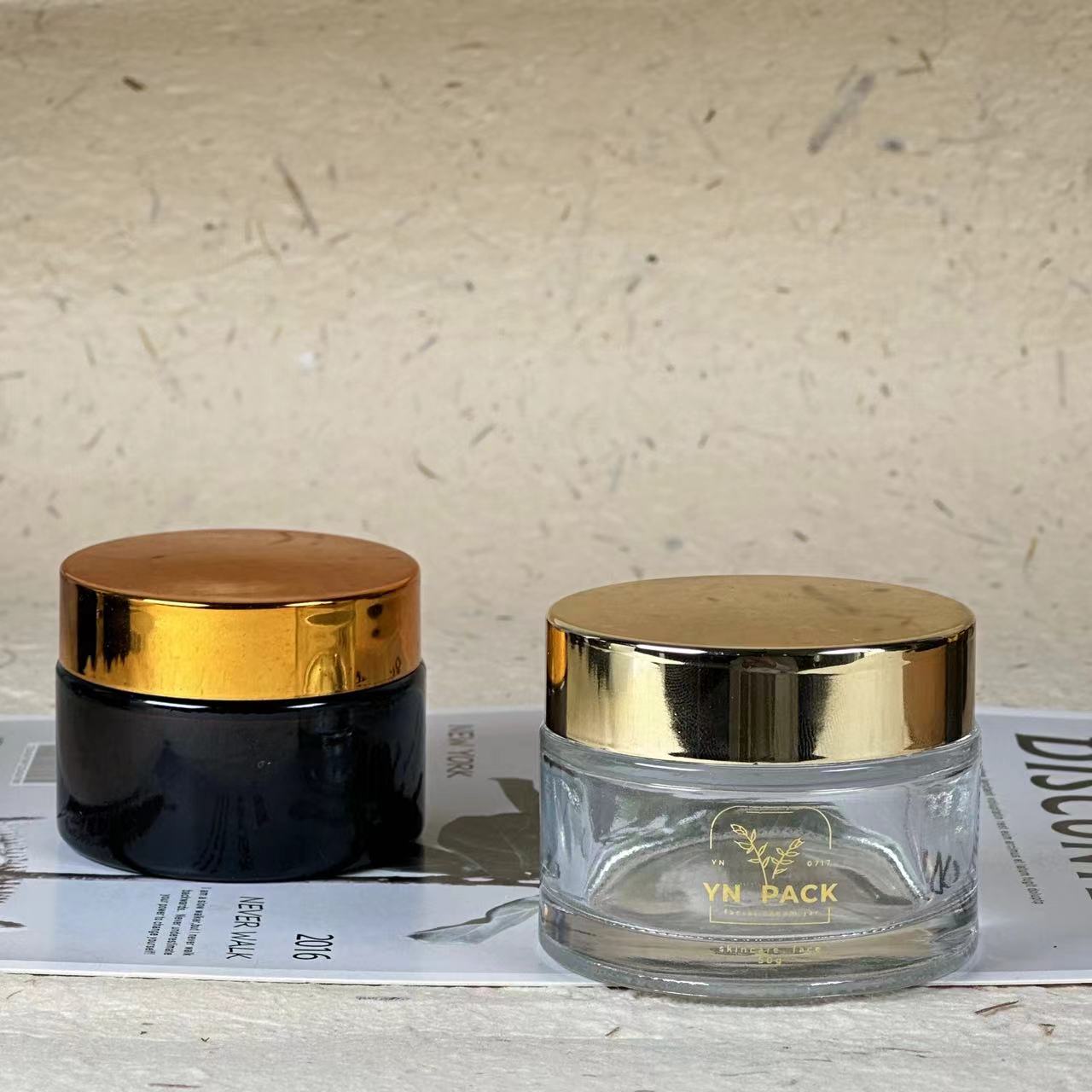 luxury glass jar Wholesa frost - Luxury Skincare Jars recension och pris
