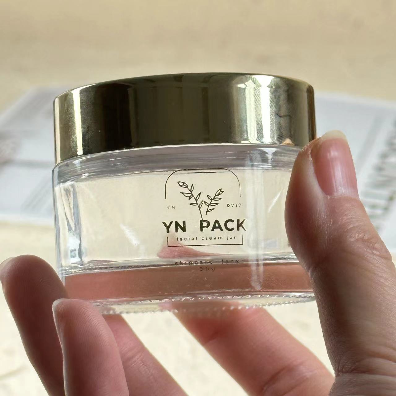 luxury glass jar Wholesa frost - Luxury Skincare Jars recension och pris