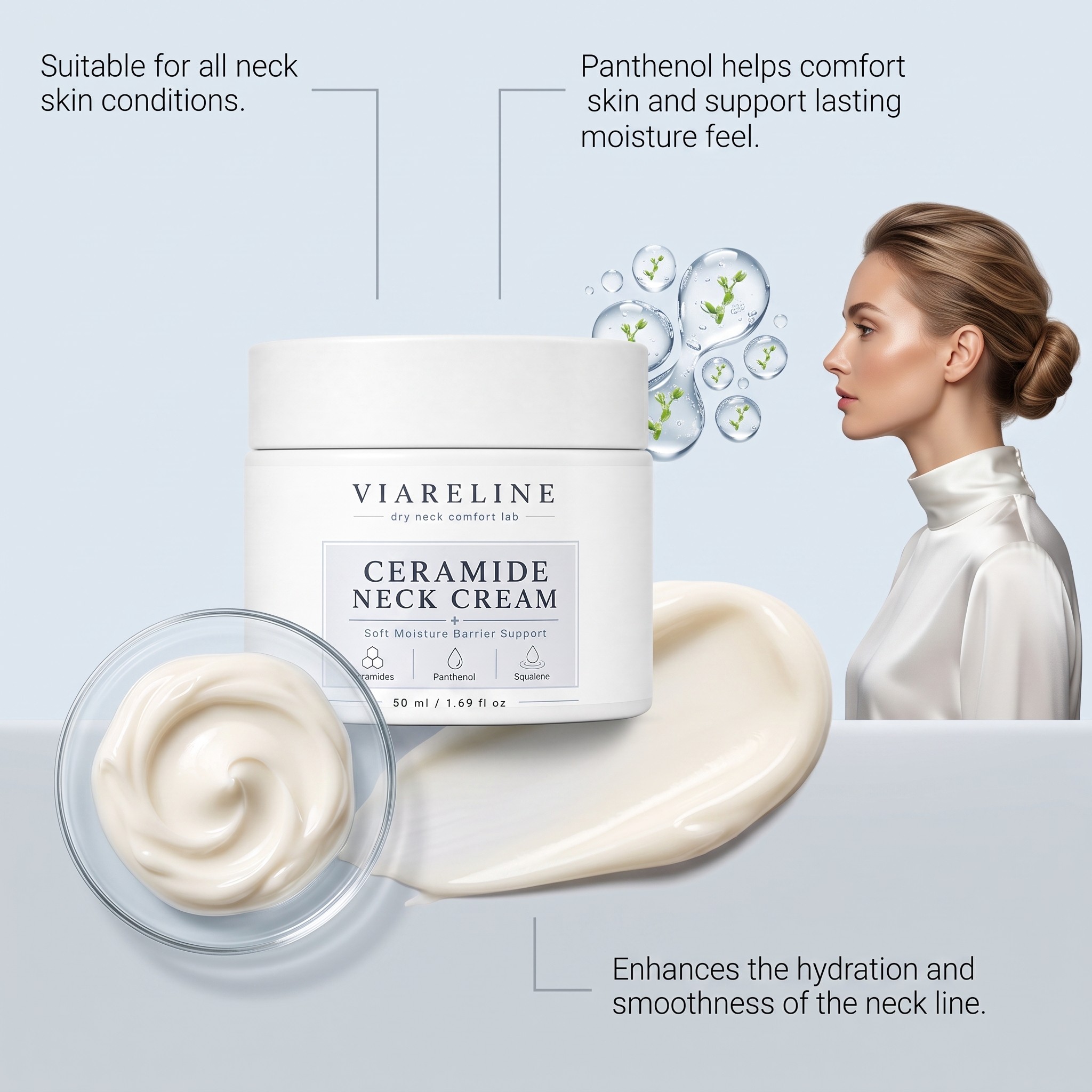 Ceramide Neck Cream For Sensit - Ceramide Complex Cream recension och pris
