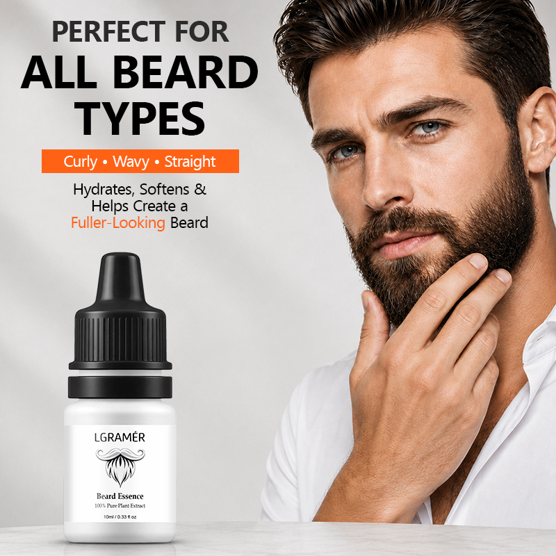 Men's Beard Growth Serum Nouri - Growth Factor Serum recension och pris