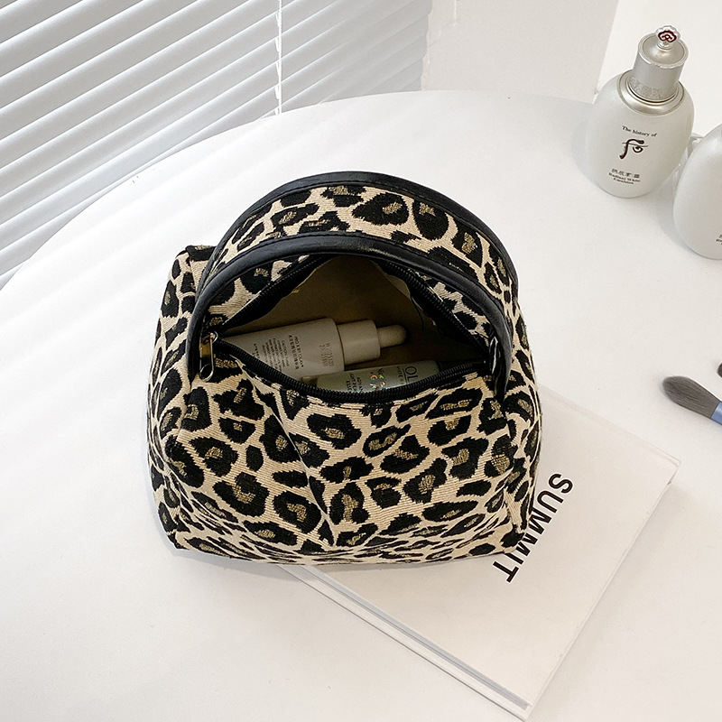 Leopard Makeup Bag Luxury  Lar - Luxury Skincare China recension och pris