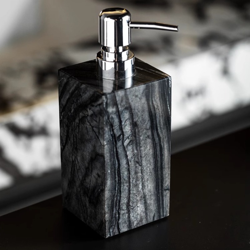 Natural Marble Soap Dispenser  - Luxury Skincare Jars recension och pris